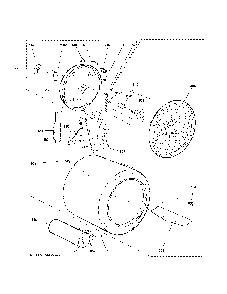Drum Diagram and Parts List for NTX62G8ST0WW  General Electric Dryer