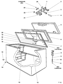 Part Location Diagram of 3-25693-001 GE NO LONGER AVAILABLE