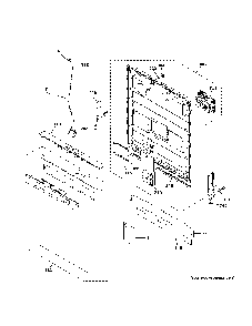 Part Location Diagram of WD27X30339 GE BLACK OUTER DOOR PANEL