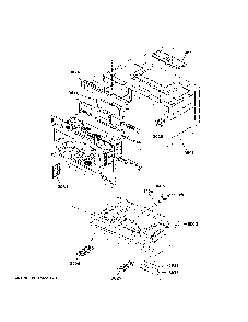 Oven Cavity Parts Diagram and Parts List for CVM519P2P8S1  General Electric Microwave