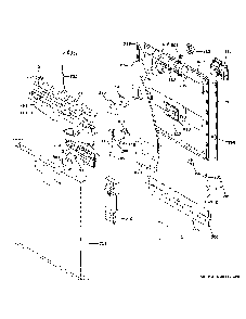 Escutcheon And Door Assembly Diagram and Parts List for CDT875M5N6S5  General Electric Dishwasher