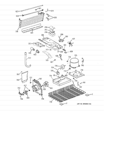 Part Location Diagram of WR2X8428 GE DISCONTINUED