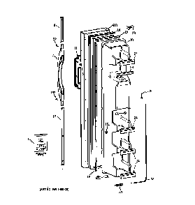 Part Location Diagram of WZ6X136 GE SCREW