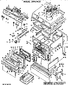 Part Location Diagram of WB2X2978 GE DISCONTINUED