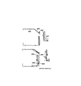 Capillary Tubes Diagram and Parts List for AZ85W18DACM2  General Electric Air Conditioner
