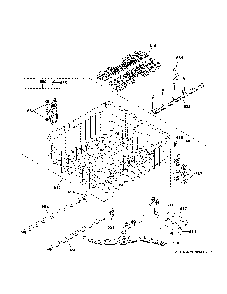 Upper rack assembly Diagram and Parts List for GDT645SYN2FS  General Electric Dishwasher