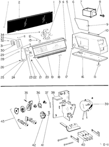 Part Location Diagram of WH65M186 GE NO LONGER AVAILABLE