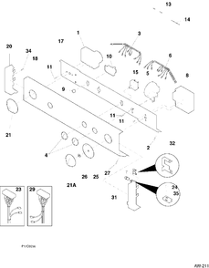 Part Location Diagram of WG04F01530 GE TIMER WASHER