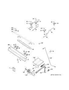 Part Location Diagram of WB21X38548 GE VALVE CONTROL ASM