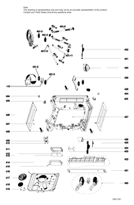 BODY PARTS 2 Diagram and Parts List for GDT650SMJ2ES  General Electric Dishwasher