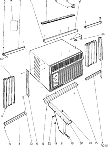 Part Location Diagram of WJ2M17 GE NO LONGER AVAILABLE