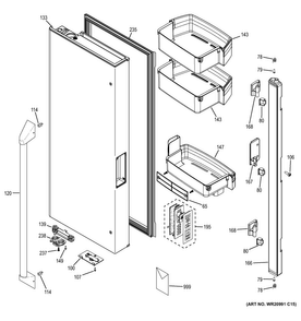 Part Location Diagram of 31-49050 GE Pm inst instruct mg web