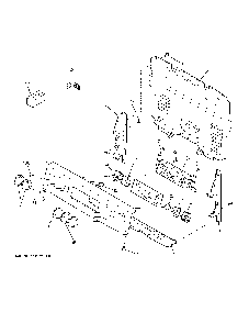 Control panel Diagram and Parts List for JB655DK7WW  General Electric Range