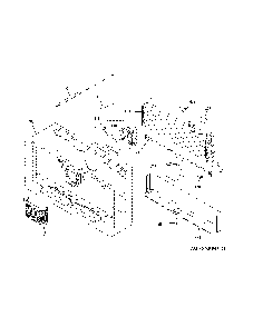 Freezer section Diagram and Parts List for ZWE23ESHRSS  General Electric Refrigerator