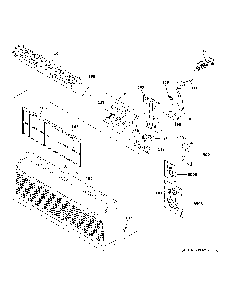 Grille And Control Parts Diagram and Parts List for AZ45E12DBMW7  General Electric Air Conditioner