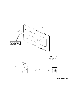 Microwave Door Diagram and Parts List for CTC912P2N2S1  General Electric Microwave Oven Combo