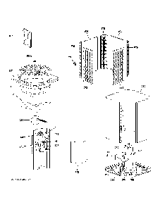 Room Air Conditioner Diagram and Parts List for NS18A24TA451A  General Electric Air Conditioner