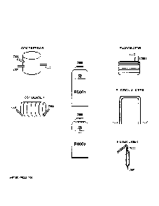 Lokring Connectors Diagram and Parts List for GYE18JYLGFFS  General Electric Refrigerator