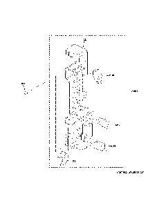 Latch Board Parts Diagram and Parts List for ZSA1202P1SS  General Electric Microwave