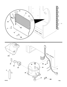 Part Location Diagram of WG03F04372 GE THERMISTOR