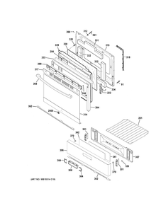 Part Location Diagram of WB07X26936 GE VENT TRIM