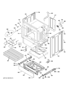 Part Location Diagram of WB18X47099 GE TERMINAL BLOCK BRACKET