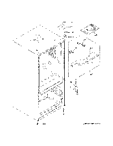 Case Parts Diagram and Parts List for GDE25ESKPRSS  General Electric Refrigerator