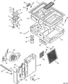 BODY PARTS Diagram and Parts List for JP389WV1WWC  General Electric Range
