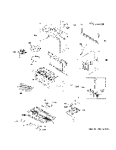 Oven Cavity Parts Diagram and Parts List for CVM517P2M2S1  General Electric Microwave