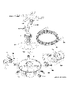 Motor, sump & filter assembly Diagram and Parts List for CDT845P3N2D1  General Electric Dishwasher