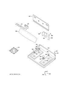 Part Location Diagram of WB16X29450 GE ASM. CAP, BURNER SMALL V2