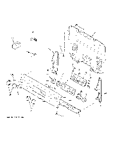Part Location Diagram of WB07X36125 GE STAINLESS CONTROL PANEL TRIM