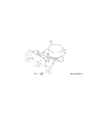 Door Lock Diagram and Parts List for CT9050EK3DS  General Electric Wall Oven