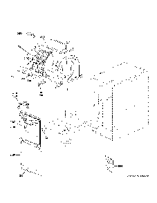 Cabinet Diagram and Parts List for NF80U045T3A52  General Electric Furnace