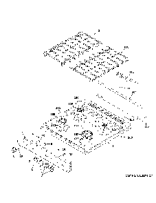Control panel & cooktop Diagram and Parts List for JGAS640RM2SS  General Electric Range