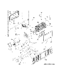 Machine compartment Diagram and Parts List for PYE22PYNDFS  General Electric Refrigerator