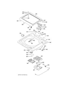 Part Location Diagram of WH02X24414 GE SCR 6-32 FLP .490 SS