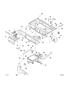 CONTROLS Diagram and Parts List for WCCH404H4WW  General Electric Washer