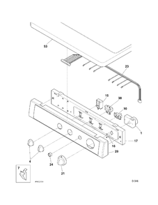 Part Location Diagram of 134287400 GE Owner's guide
