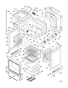 Part Location Diagram of WS01F03260 GE MANIFOLD PIPE Assembly