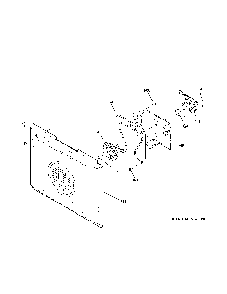 Convection Fan Diagram and Parts List for PB935BP3TS  General Electric Range