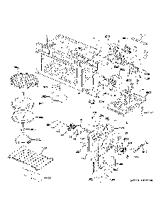 Interior Parts Diagram and Parts List for CVM517P2R1S1  General Electric Microwave