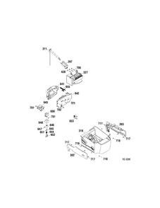 ICE MAKER Diagram and Parts List for PSTW6YGXAGSS  General Electric Refrigerator