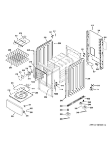 Body Parts Diagram and Parts List for RAS240DM2WW  General Electric Range