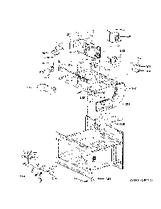 Insulator Parts Diagram and Parts List for JK3800DH8WW  General Electric Microwave Oven Combo