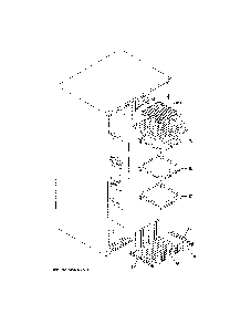 Freezer shelves Diagram and Parts List for GSS23HSHPCSS  General Electric Refrigerator