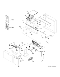 Part Location Diagram of WP35X29437 GE Harness Main 265v