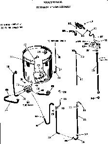 Section 4 Diagram and Parts List for WWC7720ABL  General Electric Washer