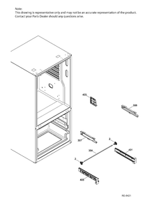 FZ SECTION BASKETS Diagram and Parts List for GNE21DGKAKWW  General Electric Refrigerator