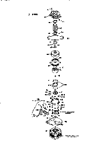 Pump And Motor Diagram and Parts List for WWA9835SALWW  General Electric Washer